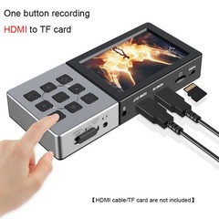 Ezcap273A 1080P60 HDMI AV Video Capture Card with Screen Mic Record To TF Card