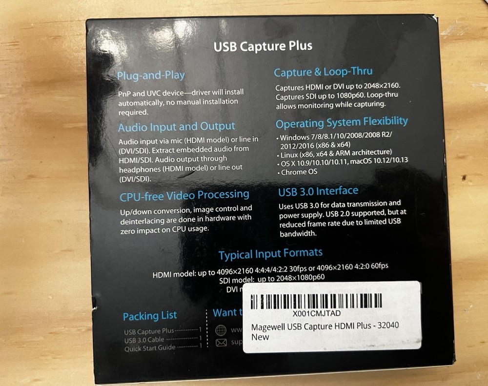 Magewell 32040 USB 3.0 Capture HDMI