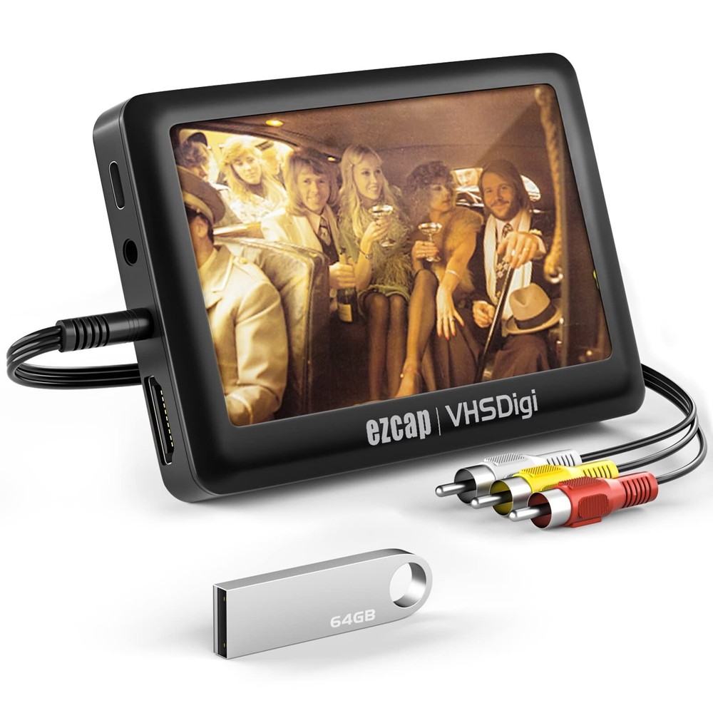 VHS to Digital Converter, Video to Digital Converter 3.0 (Third Generation), …