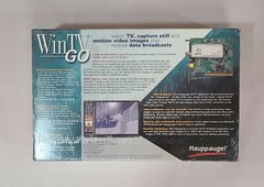 Hauppauge WinTV GO – Model 190 – TV Tuner – Save Video and Videoconfrence – PCI