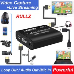 HDMI To USB 2.0 3.0 Loop Capture Card Video Box Live Streaming Video Recorder