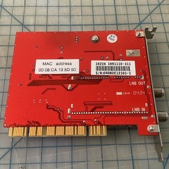 TWINHAN VisionPlus VP-1022A DVB-S PCI TV CARD #GK7841