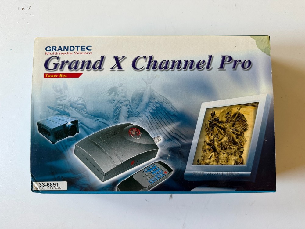 Grandtec 33-6891 Grand X Channel Pro TV Tuner Box NTSC + SAP