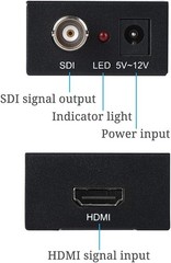 Groza HDMI to SDI Converter, SD-SDI HD-SDI 3G-SDI Audio