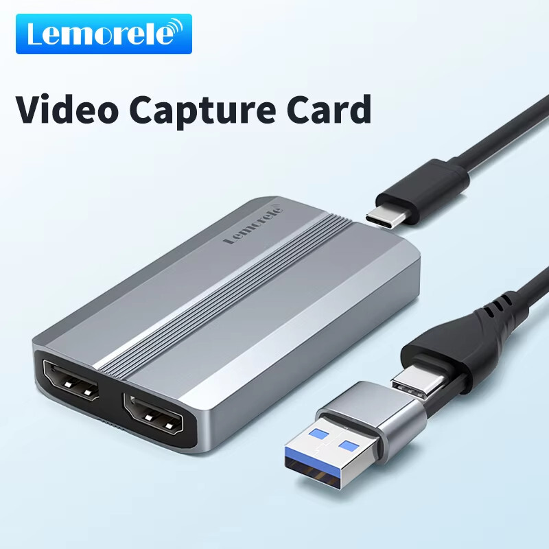 4K Video Capture Card HDMI Input Output 4k 30Hz Game Recording for PS4/5
