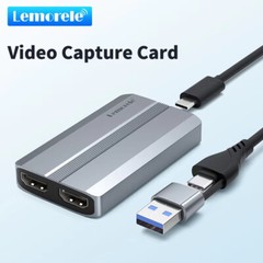 4K Video Capture Card HDMI Input Output 4k 30Hz Game Recording for PS4/5