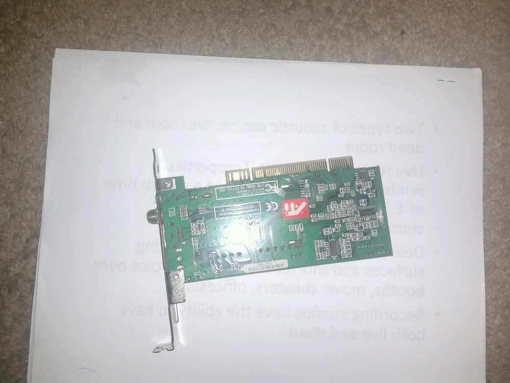 ATI 1029520102 TV Wonder Pro Tuner Card TESTED