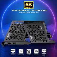 Pyle Live Gamer HDMI 4K Live Record and Stream, Multi Video Format Support, A…