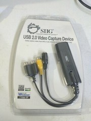 SIIG USB 2.0 Video Capture Device – Capture VHS and Record to DVD JU-AV0012-S1