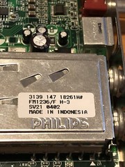 Phillips FM1236/F H-5 TV Tuner & Video Card 3139 147 18261 Xy6