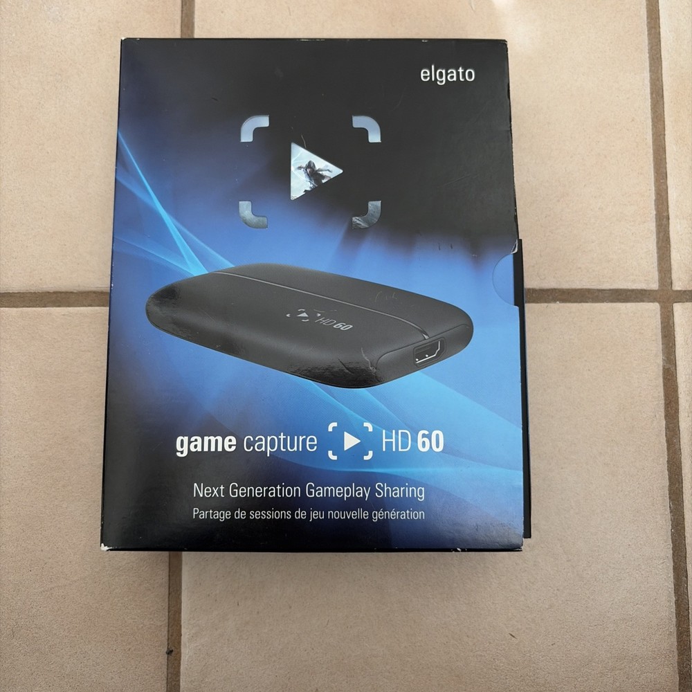 Elgato Game Capture HD60 Capture Card For Consoles Gameplay Sharing HD 60