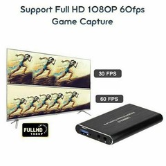 Video Card Capture, Aluminum for PC Laptop (Black)
