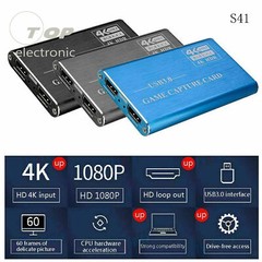 1080P 4K HDMI To USB 3.0 Video Capture Card Dongle for OBS Game Live Stream New