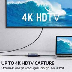 Video Capturer Card HDMI 4K 60Hz USB 3.0 1080P Live OBS Capturing Game Recorder