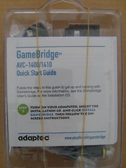 NEW Adaptec GameBridge AVC-1400/AVC-1410 includes Remote Control