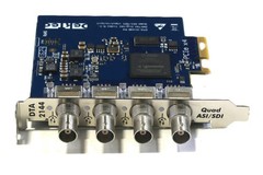 DekTec DTA-2144 Quad ASI SDI PCIe Video Capture Module Card – Broadcast I/O