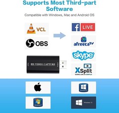 Plug and Play 4K HDMI Capture Card for Effortless Streaming & Live Broadcasting