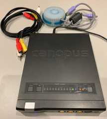 Canopus ADVC-200TV Analog Digital Video Converter TV Tuner Box Mac Win Used JP
