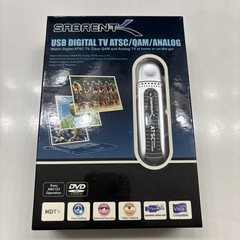 Sabrent USB Digital TV Tuner ATSC/QAM/ANALOG Remote Control Supports HDTV