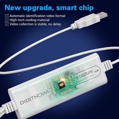 USB 2.0 Video Capture Card- Pro+ Version VHS to Digital Converter 1080P 30Hz