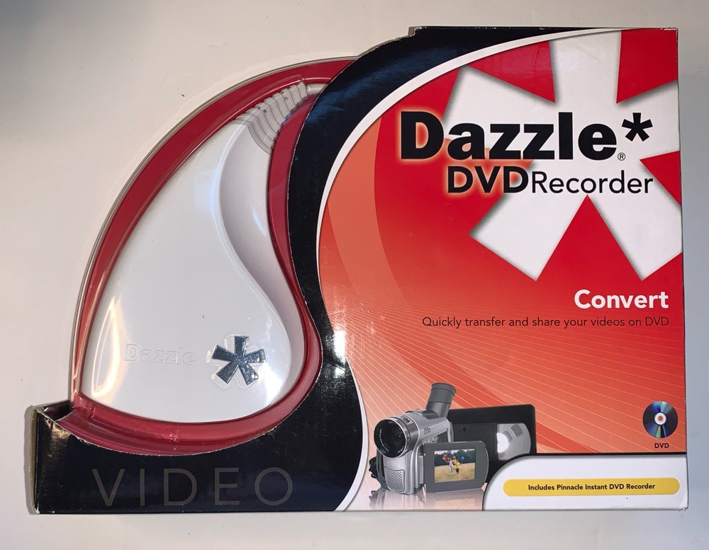 Pinnacle Dazzle HW-SET DVC 101 Rev.1.1 Video Capture Device DVD Recorder