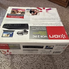 ION VCR 2 PC USB VHS Video to Computer Conversion System & More