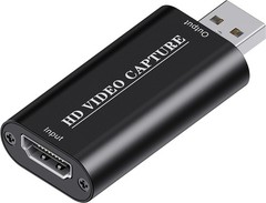 Compact 4K HDMI Capture Card – High-Quality USB Adapter for Gaming & Teaching