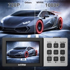 1080P@60fps Capture Card with 3.5 Inch LCD and Remote Control, HDMI Video Rec…