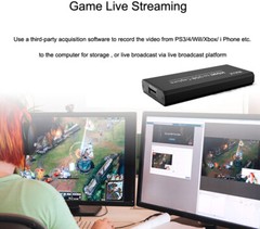 USB 3.0 2.0 HDMI Video Capture Card for PS4 Game Record PC Live Streaming Plate
