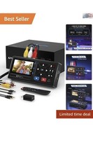 VHS to Digital Converter, Video to Digital Recorder with Remote, Compatible w…