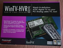 Hauppauge WinTV-PVR 250 personal videorecorder + WinTV-HVR 1600 hybrid recorder