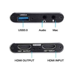 4k Hd Video Capture Card HdTV Camera Recording Box – Compatible with Usb 3.0pc