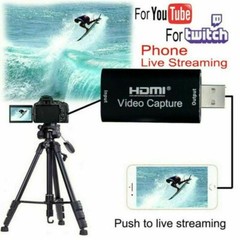HDMI to USB 2.0 Video Capture Card 1080P HD Recorder Game Video Live Streaming A