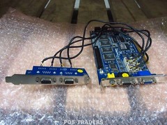 GeoVision GV-1480 Combo DVR Capture Card 480 FPS 16CH PCI-E + 2-PORT MODULE