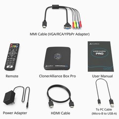 Box Pro, 1080p@60fps Video Recorder, DVR with HDMI Capture, Playback on TV. R…