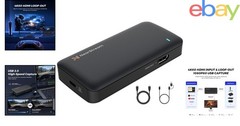 4K HDMI Capture Card for Live Streaming and Gaming with Ultra-Low Latency