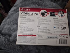ION Video 2 PC VHS VCR to Computer USB Video Conversion System Transfer Movies