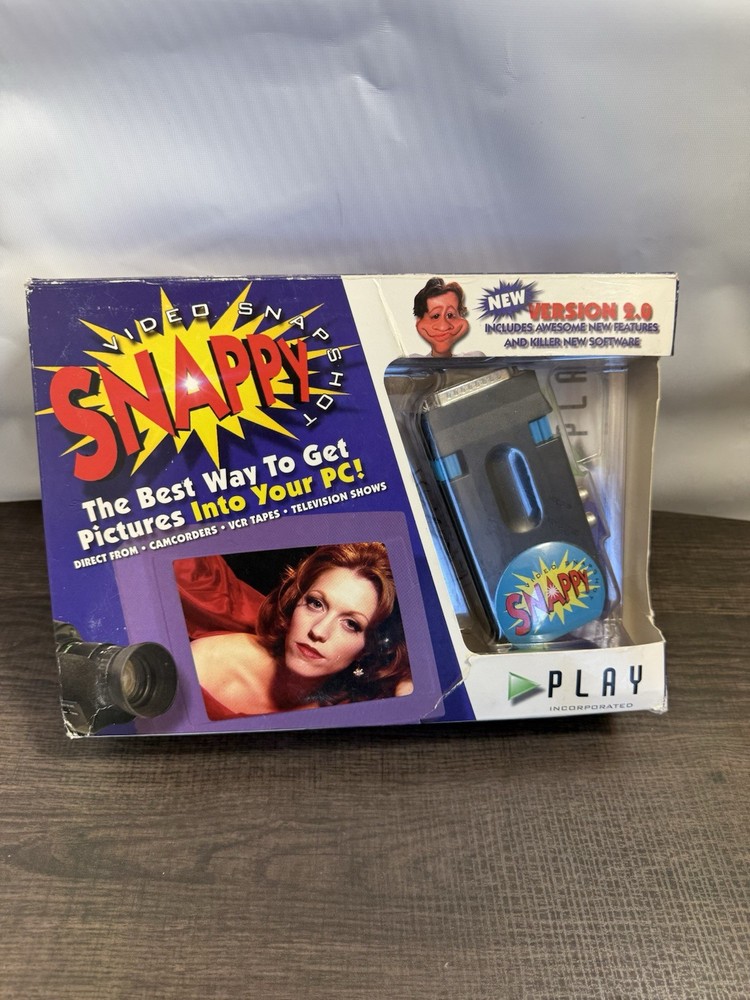 VINTAGE Snappy Video Snapshot 2.0 Original Retail Box. Brand New Never Opened A4
