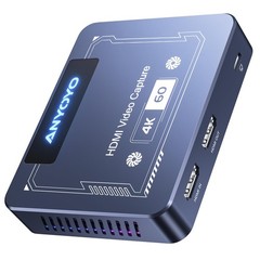 4K60Hz HDMI Capture Card, USB3.0 Game Capture Video, 4K60FPS HD Recording, Hi…