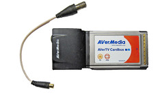 Genuine AverMedia E501R AVerTV Cardbus Notebook TV Tuner (for NTSC) PCMCIA Card