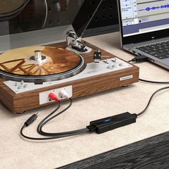 Plug & Play USB Audio Capture Device – Record Cassette Tapes to Digital Formats