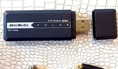 Rare New Never Used AverMedia Volar HDTV USB TV Tuner. ATSC, Clear QAM A868