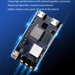 Grey 4K 1080P HDMI to USB 3.0 Video Capture Card Ultra HD with Headphone