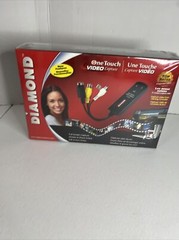 NEW Diamond VHS to DVD One Touch Video Capture Device – USB VC500 NIB