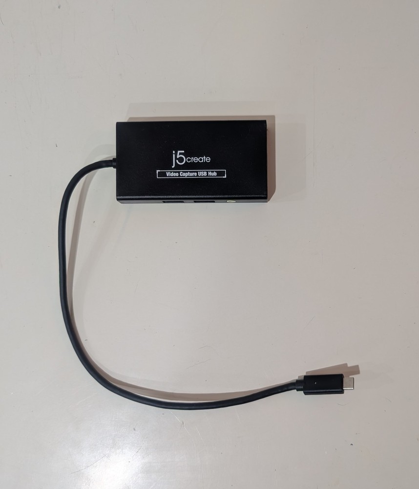 j5create 6-Port USB-C Hub Black (JVA01)