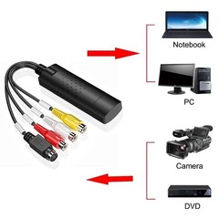 USB 2.0 Audio Video VHS to DVD VCR PC HDD Converter Adapter Digital Capture Card