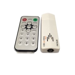 New USB 2.0 Analog Signal TV Receiver Adapter Tunner Box for Laptop PC