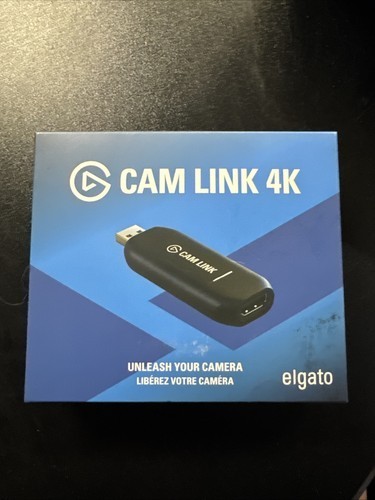 Elgato Cam Link 4K Video Capture Card -New Open Box