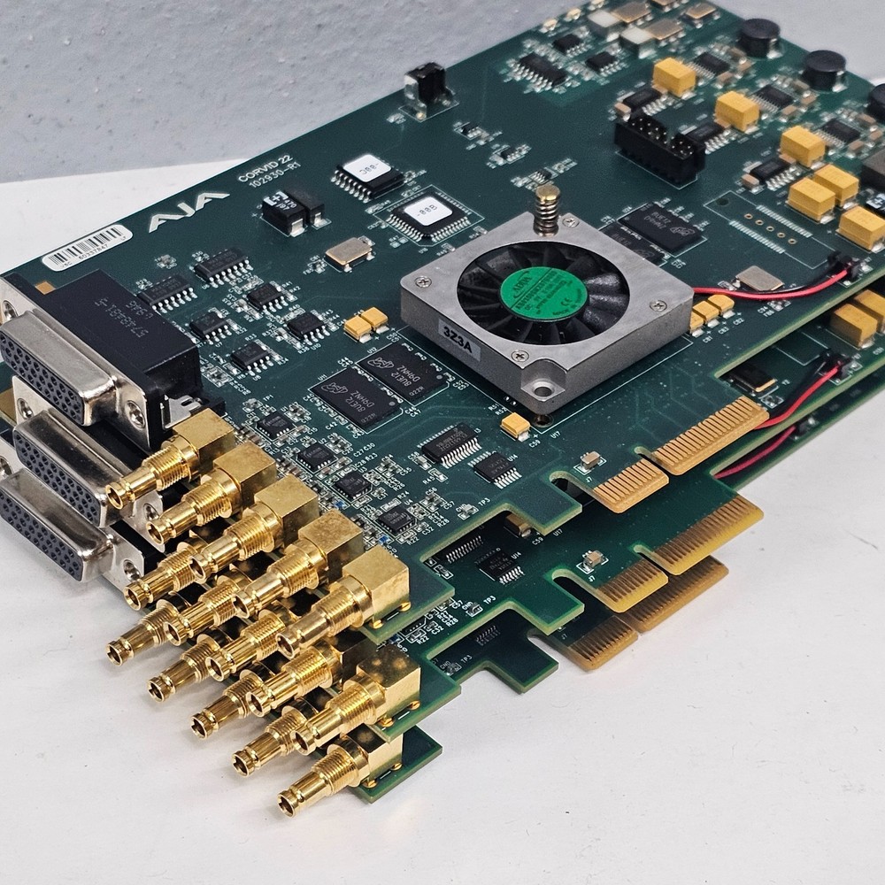 AJA Video Z-OEM-CRV22 102930-R1 PCIe x4 2 Input Capture Card