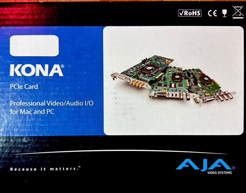 Professional video/audio I/O for Mac and PC!